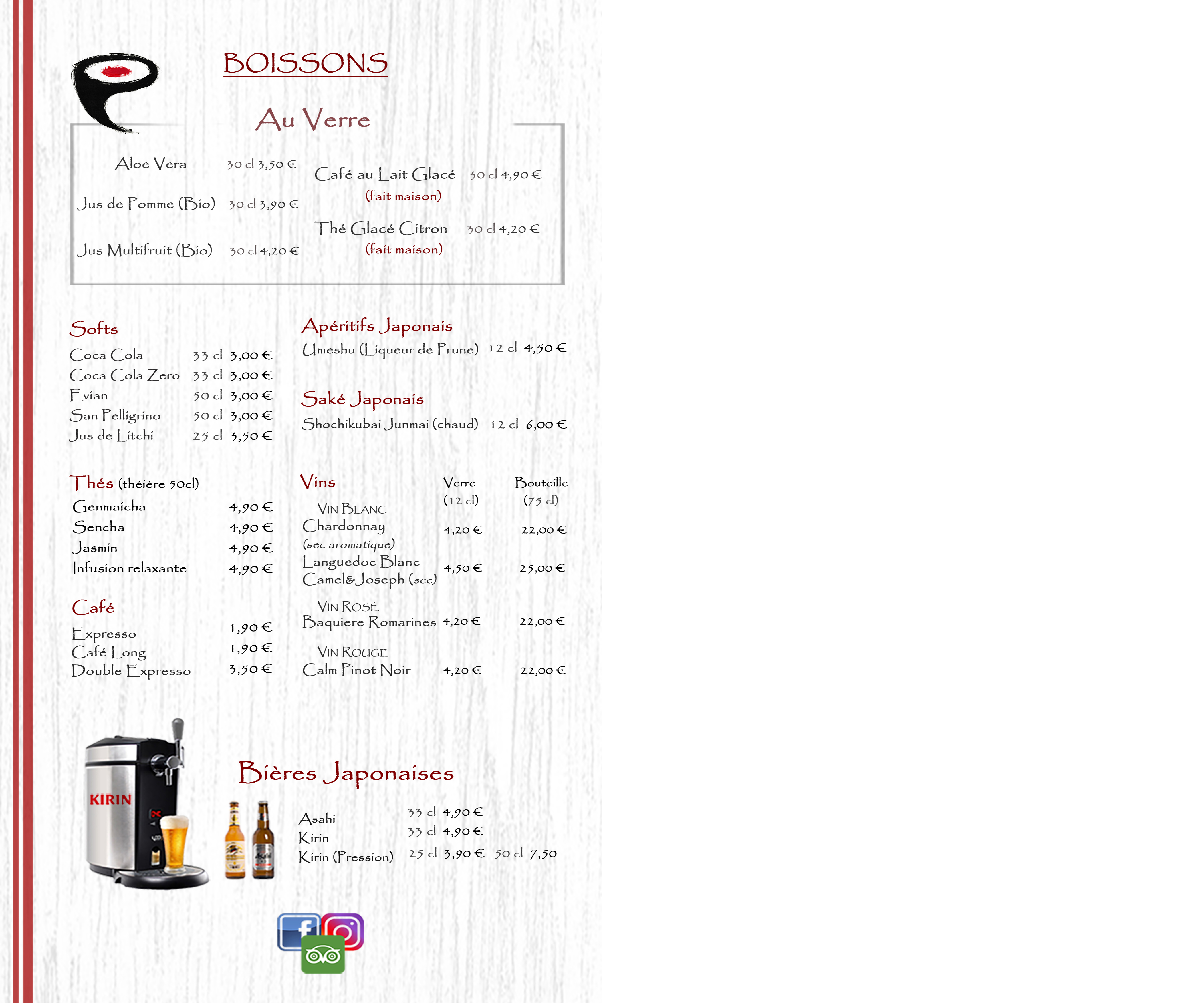 Menu Page 6